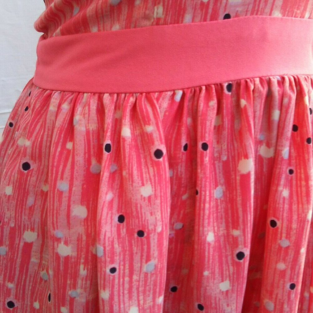 UO Kimchi Blue Sweetheart Polka Dot Sundress w/ Pockets 2 - Picture 3 of 7